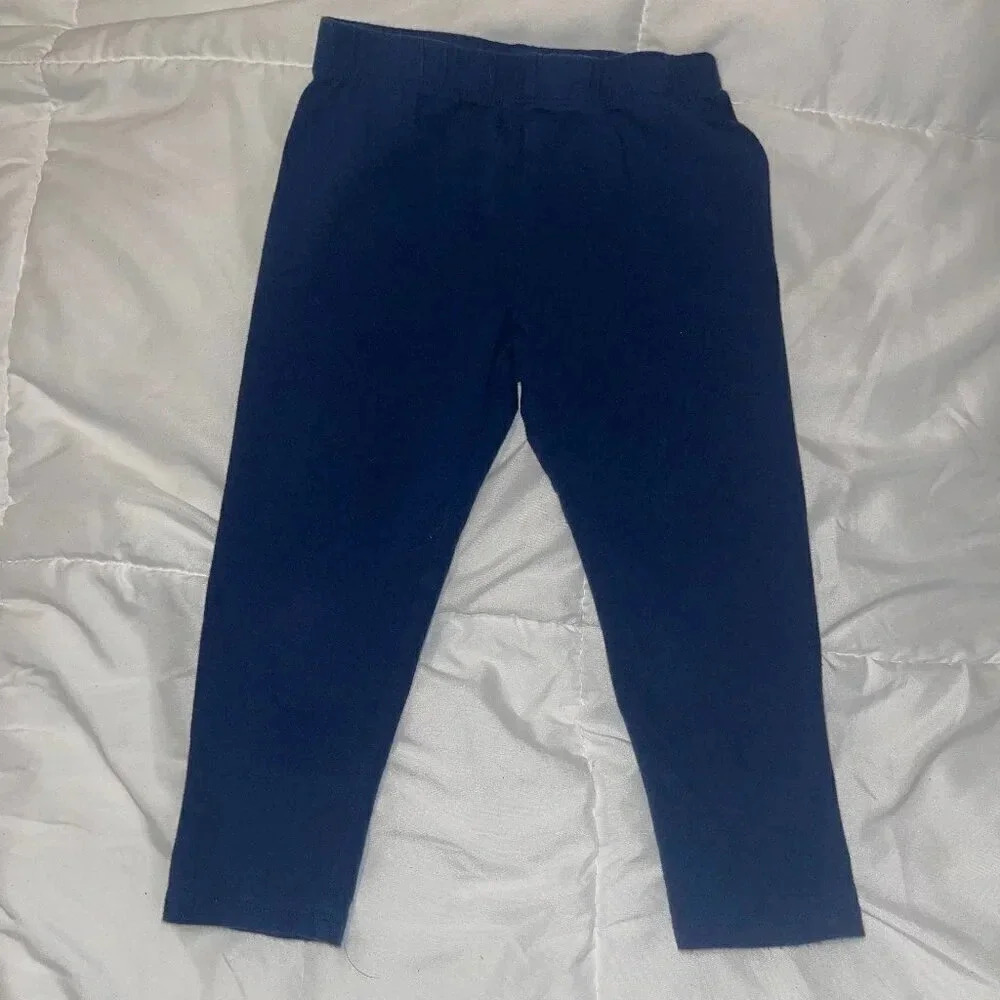Arizona Girls Navy Legging Capris NWOT - Size 6/6X